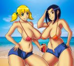 big_breasts breasts cleavage crossover darkknightstrikes inspector_gadget jackie_chan_adventures jade_chan penny_gadget