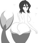 ass big_ass big_breasts bleach breasts mermaid nipples pussy rukia_kuchiki