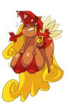 ailf bbw big_breasts breast_expansion breasts cleavage dark_skin edith_up edith_up_(rayman) erect_nipples minigun_(artist) nipple_bulge nymph nymph_(rayman) rayman rayman_(series) rayman_origins sexy sexy_breasts wings