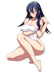  alluring big_breasts breast_hold breasts fire_emblem fire_emblem:_kakusei fire_emblem_awakening lucina naked_towel nude sakuraprin towel 