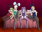 big_breasts breasts bunny_ears bunny_tail bunnysuit c.c. code_geass crossover dead_or_alive furboz helena_douglas lollipop mizore_shirayuki princess_rosalina rosario_to_vampire super_mario_bros.