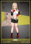  1girl ale-mangekyo big_breasts breasts cleavage cosplay dc_comics dcau female female_only final_fantasy final_fantasy_vii full_body solo teen_titans terra tifa_lockhart tifa_lockhart_(cosplay) 