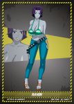  ale-mangekyo big_breasts breasts cosplay dc_comics dcau nami nami_(cosplay) one_piece raven_(dc) teen_titans 