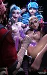  10:16 3d 3d_(artwork) 4girls 4k arcane arcane_jinx arcane_vi breasts breasts breasts bue_hair dildo dildo_in_hand erect_nipples evelynn female_pubic_hair gwen_(league_of_legends) jinx_(league_of_legends) league_of_legends legs_open medium_breasts nipples open_legs partially_clothed patreon patreon_username purple_eyes pussy pussy red_hair redhead roosterart small_breasts small_breasts subscribestar subscribestar_username vi_(league_of_legends) video_game video_game_character video_games yuri yuri yuri 