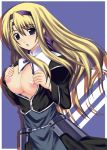 breasts carim_gracia kuronezumi lyrical_nanoha mahou_shoujo_lyrical_nanoha mahou_shoujo_lyrical_nanoha_strikers open_clothes open_shirt shirt