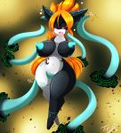 big_breasts breasts midna nintendo nipples nude pussy tentacle the_legend_of_zelda tiger1001 twilight_princess