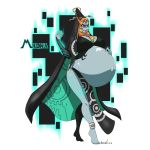 big_breasts breasts cleavage marrazan midna nintendo pregnant the_legend_of_zelda twilight_princess