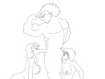 2_girls alpha_male beefcake big_muscles big_penis bodybuilder canon_couple completely_nude completely_nude_female completely_nude_male dragon_ball_z erasa_(dragon_ball_z) fellatio ffm_threesome flexing handsome hunk husband_and_wife male_anilingus muscle muscular_ass muscular_male son_gohan straight videl