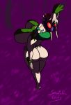 ass big_ass big_breasts breasts corruption majora majora's_mask ocarina_of_time saria the_legend_of_zelda verdazin_(artist)