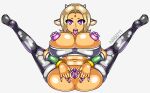  animal_humanoid big_breasts blonde_hair bottomless bovine breasts clothed clothing cow_girl cow_humanoid erect_nipples female hair horn humanoid legwear mammal naruto nipple_piercing nipples nirriti open_mouth piercing presenting purple_eyes pussy solo spread_legs spread_pussy spreading thigh_highs tongue tongue_out tsunade 