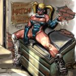 rainbow mika from street fighter by krashzone