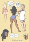 beach bikini comic comics dark_skin endart genie lamp pages spank spanked spanking story