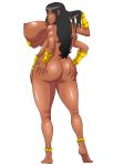 aleesha_(thegeckodemon) ass big_ass big_breasts breasts dark_skin multiple_arms nipples nude thegeckodemon