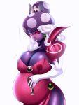 alien big_breasts breasts cleavage jassycoco lactation nintendo pregnant princess_shroob shroob super_mario_bros.