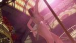 3d ass bikini breasts dead_or_alive dead_or_alive_xtreme_3 gif honoka skimpy spinning strip_club stripper_pole thong_bikini voluptuous