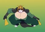 avatar:_the_last_airbender big_breasts breasts cleavage fan jay-marvel suki weapon