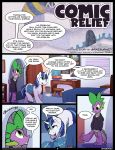  aged_up bed book braeburned clothed clothing comic dialogue digital_media_(artwork) dragon duo english_text equine friendship_is_magic high_res horn male mammal my_little_pony pillow poster scalie shining_armor speech_bubble spike spike_(mlp) spines star_wars tail text unicorn window 