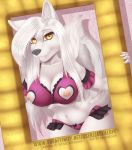  1_girl anthro bra breasts canine clothing furry invalid_color jackalope_(artist) lingerie mammal panties popcornpanic underwear yes 