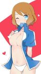 breasts condom cosplay cross-dressing heart pokemon pokemon_xy serena serena_(pokemon)