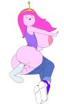 adventure_time anus ass big_ass big_breasts breasts fuck futanari_on_female gray_impact grey_skin horny insanely_hot marceline nipples pink_skin princess_bubblegum pussy_juice sex vaginal vaginal_penetration