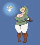 big_breasts breasts cleavage fairy genderswap kaboozle link the_legend_of_zelda