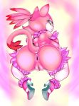  1girl 2016 anthro anus ass blaze_the_cat burning_blaze cat clothing colored feline footwear furry high_heels high_res jontxu-2d looking_at_viewer mammal pussy sega shortstack thecon 