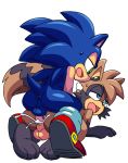  2016 anal anal_penetration anthro coolblue cum cum_in_ass cum_inside duo erection fan_character furry hedgehog male male/male mammal penetration penis raccoon sega sex sonic_the_hedgehog testicles 