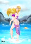 alluring ass big_ass big_breasts breasts jamilsc11 link nintendo princess_zelda super_smash_bros_melee the_legend_of_zelda underboob