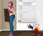  ass big_ass big_breasts breasts family_guy meg_griffin skottichan_(artist) stewie_griffin 