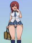 big_breasts breasts female kairi kingdom_hearts school_girl school_uniform solo vibrator