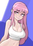 big_breasts breasts cleavage giffany gravity_falls pink_eyes pink_hair rodjim tease