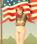  american_flag bottomless g.i._joe harley79 nude pubic_hair pussy scarlett_(g.i._joe) shana_o&#039;hara topless_(female) 