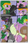  2016 absurd_res anal anal_penetration anthro ass clothed clothing collar comic cosplay cosplay crossdressing cum cum_in_ass cum_in_mouth cum_inside cum_on_face dickgirl dickgirl/male dragon equine friendship_is_magic furry high_res intersex intersex/male king_sombra_(mlp) leash link male mammal my_little_pony nintendo penetration penis prostitution saurian_(artist) scalie spike_(mlp) spreading the_legend_of_zelda video_games 