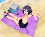 big_breasts bleach breasts kuchiki_rukia nipples rukia_kuchiki topless zimu_jiang