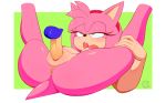 1girl 2016 amy_rose anthro anus ass blush breasts disembodied_penis duo erection fur furry green_eyes hedgehog jammiez male male/female mammal nipples nude penetration penis pink_fur pussy sega sex sonamy sonic_the_hedgehog spread_legs spreading testicles vaginal vaginal_penetration video_games