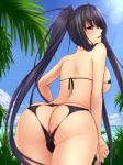 anime ass beach big_ass bikini from_behind hentai high_school_dxd himejima_akeno