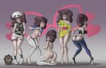 aether_foundation ass big_ass big_breasts breasts cleavage pinion pokemon pokemon_sm tease undressing wicke