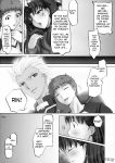 archer comic fate/stay_night monochrome rin_tohsaka shiro_emiya