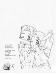 bottomless_pit comic digimon digimon_queen mimi_tachikawa monochrome sora_takenouchi