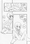 ass bottomless bottomless_pit comic digimon digimon_queen gatomon hairless_pussy hikari_yagami incest kari_kamiya monochrome pussy spread_legs tai_kamiya taichi_yagami