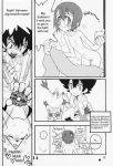 ass bottomless_pit comic digimon digimon_queen doggystyle erect_nipples erection flat_chest from_behind gatomon hairless_pussy hikari_yagami kari_kamiya monochrome nipples nude penis pussy tai_kamiya taichi_yagami vaginal