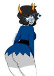  aranea_serket big_ass blush heart homestuck hot stockings tittyanddiddy 