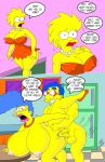 big_ass big_breasts big_penis breasts cum dat_ass huge_ass huge_breasts huge_dick lisa_simpson marge_simpson maxtlat milf milhouse_van_houten penis pussy sex the_simpsons whoa_look_at_those_magumbos yellow_skin