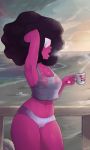 cameltoe cartoon_network garnet garnet_(steven_universe) panties see-through steven_universe tank_top underwear yellowroom