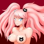 big_breasts breasts danganronpa enoshima_junko hpnerdghmk junko_enoshima mutanobr pasties