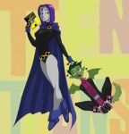  beast_boy dc dc_comics flick_(artist) for_dummies raven_(dc) teen_titans wings 