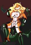 1girl 2016 anthro armpits blonde_hair breasts canine cybernetics cyborg_(designation) fox furry green_eyes hair looking_at_viewer machine mammal navel nipples pose pussy sagestrike2_(artist) smile