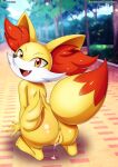 anthro anus barefoot bbmbbf big_ass big_booty booty cum fennekin hot looking_back naked naughty_face nintendo nude palcomix pokemon pokepornlive pussy sexy smile tail toes