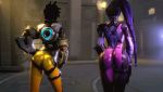 3d ass ass_shake big_ass gif hip_shake noname55 overwatch round_ass tracer_(overwatch) widowmaker wiggle