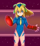 big_breasts breasts cammy_white_(cosplay) capcom corruption dark_persona ebako leotard mega_man megaman nintendo rockman rockman_(classic) roll_(rockman) street_fighter